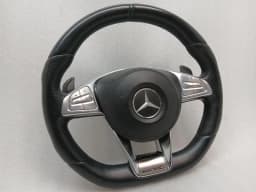 MERCEDES-BENZ MERCEDES CL W217 Steering Wheel A2174602803 AMG Lenkrad Lane assist A0008601302 — thumbnail 2