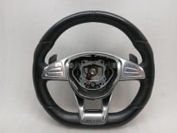 MERCEDES-BENZ MERCEDES CL W217 Steering Wheel A2174602803 AMG Lenkrad Lane assist A0008601302 — thumbnail 9