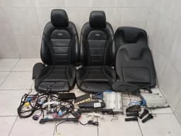 MERCEDES-BENZ Mercedes C Class W205 Seats Leather Cover Set A2059105906 Seats Trim Set — thumbnail 1