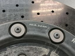 AUDI Audi R8 4S AWD brake disc rear 4S0615602A brake disc rear ceramic — thumbnail 7