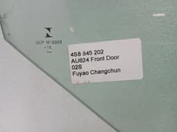 AUDI Audi R8 4S Coupe right front door glass 4S8845202 door window front right — thumbnail 10