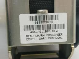 ASTON MARTIN Aston Martin DB9 Coupe rear seat belt 4G43-611B68-CFW seat belt rear — thumbnail 9
