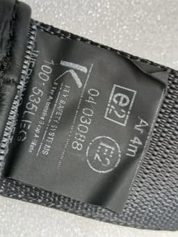 ASTON MARTIN Aston Martin DB9 Coupe rear seat belt 4G43-611B68-CFW seat belt rear — thumbnail 7