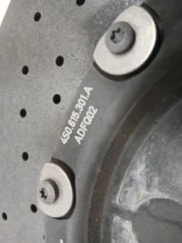 AUDI Audi R8 4S AWD brake disc front 4S0615301A brake disc front ceramic — thumbnail 7