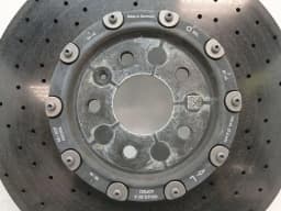 AUDI Audi R8 4S AWD brake disc front 4S0615301A brake disc front ceramic — thumbnail 4
