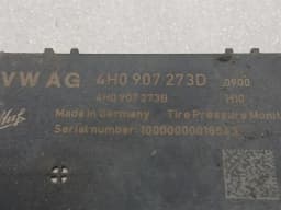 AUDI Audi R8 4S AWD tyre pressure sensor module 4H0907273D tyre pressure — thumbnail 5