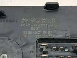 ASTON MARTIN Aston Martin DB9 COUPE Fuse Box 4G43-14A073-AJ Fuse Box — thumbnail 6