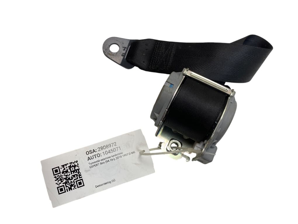 PEUGEOT 98083802XX Seat Belt Front center PEUGEOT EXPERT / TRAVELLER (2016-)