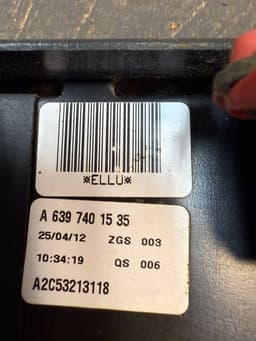 MERCEDES-BENZ A6397401535 6397401535 A6397401235 6397401235 Bootlid / tailgate lock MERCEDES-BENZ VITO / VIANO (W639) (2003-2014) — thumbnail 10