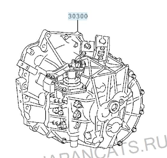 EA63 Gearbox TOYOTA COROLLA Verso II (AR10) (2004-2009)