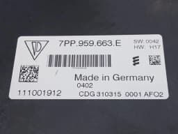 PORSCHE Porsche Panamera 970 electronic module 7PP959663E control unit — thumbnail 8