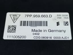PORSCHE Porsche 911 991 electronic module 7PP959663D control unit — thumbnail 7