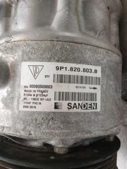 PORSCHE Porsche 911 991 A/C Compressor 9P1820803B Air Conditioning Compressor — thumbnail 10