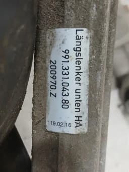 PORSCHE Porsche 911 991 GT3RS Mk1 Right Rear Hub 9913316128 Wheel Bearing Housing Rear Re — thumbnail 10