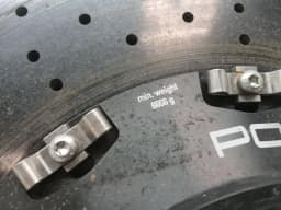 PORSCHE Porsche 991 GT3RS MK1 Disc Front 99135140784 FAULTY Brake Disc Front L PCCB — thumbnail 8