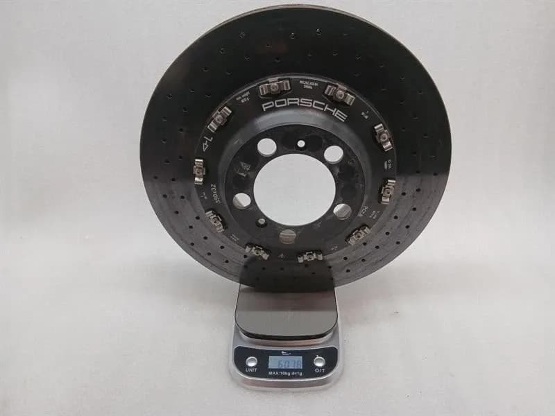 PORSCHE Porsche 911 991 GT3RS brake disc rear 99135240984 brake disc rear L PCCB