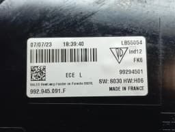 PORSCHE Porsche 911 992 right rear light 992945091F tail light rear right — thumbnail 9