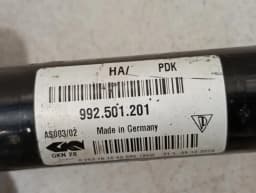 PORSCHE Porsche 911 992 drive shaft rear right 992501201 rear drive shaft defect — thumbnail 7