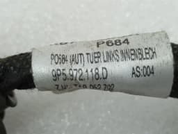 PORSCHE Porsche 911 992 Wiring Loom 9P597118D Wiring Harness Left Door — thumbnail 7