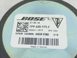PORSCHE Porsche 911 991 Speakers 7PP035415F Bose Loudspeakers SET OF 2 — thumbnail 6
