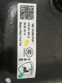 LAMBORGHINI Lamborghini Huracan LP640 EVO Fuel Tank 4T8201022G RH Fuel Tank Right — thumbnail 8