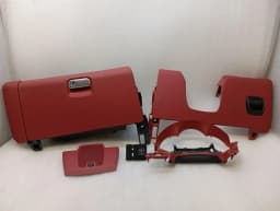 PORSCHE Porsche Cayman 981 glovebox set Carrera Red 99155220211 RHD RIGHT HAND DRIVE — thumbnail 1