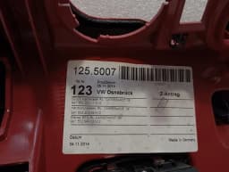 PORSCHE Porsche Cayman 981 glovebox set Carrera Red 99155220211 RHD RIGHT HAND DRIVE — thumbnail 7