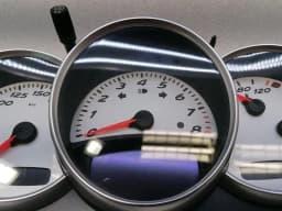 PORSCHE Porsche Boxster 986 Instrument Cluster 98664123700 Speedometer MPH MANUAL — thumbnail 5