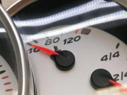 PORSCHE Porsche Boxster 986 Instrument Cluster 98664123700 Speedometer MPH MANUAL — thumbnail 3