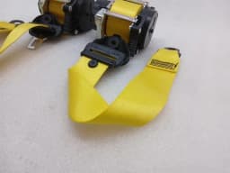 PORSCHE Porsche 911 992 GT3 Front Seatbelt 992857705M Seat Belt Racing Yellow Set — thumbnail 6