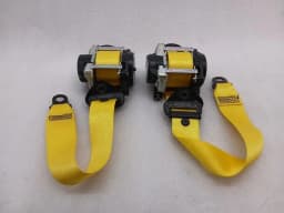 PORSCHE Porsche 911 992 GT3 Front Seatbelt 992857705M Seat Belt Racing Yellow Set — thumbnail 9