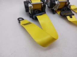 PORSCHE Porsche 911 992 GT3 Front Seatbelt 992857705M Seat Belt Racing Yellow Set — thumbnail 4