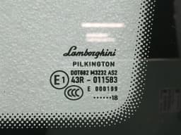 LAMBORGHINI Lamborghini Huracan LP640 Right Rear 1/4 Glass 4T8845300D Door Window 1/4 Rear RH — thumbnail 10