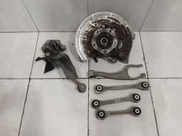 PORSCHE Porsche 911 992 Left Rear Hub 992505051BY Wheel Bearing Housing Rear Left SET — thumbnail 1