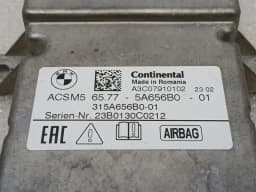 BMW BMW 3 Series M3 G80 G20 Safety Module ECU 5A656B0 Air Control Unit SRS — thumbnail 5