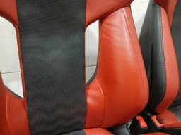 BMW BMW M3 G80 G20 seats leather Fiona red black seats leather carbon bucket CSL — thumbnail 5