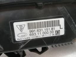 PORSCHE Porsche 911 991 DRL Daytime Running Light 99163115181 Daytime Running Light FAULTY — thumbnail 6