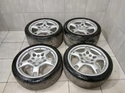 PORSCHE Porsche 911 997 Alloy Wheel Set 99736216200 Rim Set 8Jx19 ET57 11Jx19 ET51 — thumbnail 1