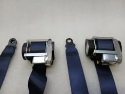 PORSCHE Porsche Cayman 718 front seat belt 98180303305 seat belt deep sea blue — thumbnail 7