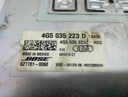 PORSCHE Porsche 911 991 Amplifier 4G5035223D SPARES OR REPAIR Amplifier Bose — thumbnail 6
