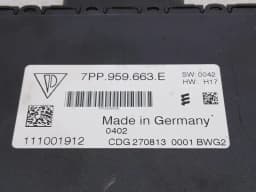 PORSCHE Porsche 911 991 electronic module 7PP959663E control unit — thumbnail 6