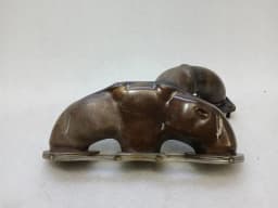 PORSCHE Porsche 911 99 exhaust manifold 99111171172 left exhaust manifold left turbo — thumbnail 10