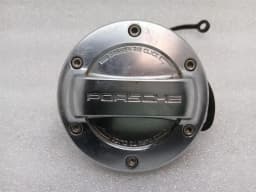 PORSCHE Porsche 911 991 fuel cap 9P1201550 fuel filler flap XYB aluminum look — thumbnail 8