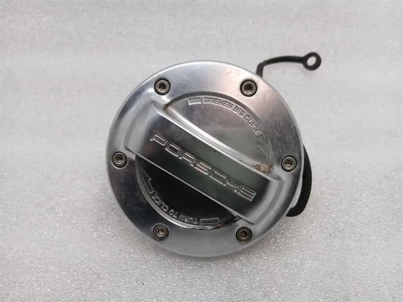 PORSCHE Porsche 911 991 fuel cap 9P1201550 fuel filler flap XYB aluminum look