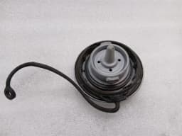 PORSCHE Porsche 911 991 fuel cap 9P1201550 fuel filler flap XYB aluminum look — thumbnail 5