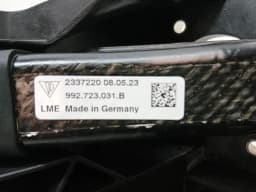 PORSCHE PORSCHE 911 992 GT3 BRAKE PEDAL 992723031B RIGHT HAND DRIVE RHD — thumbnail 8