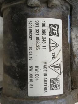 PORSCHE Porsche 911 991 Power Steering Rack 99133105825 RR Steering Rack — thumbnail 5