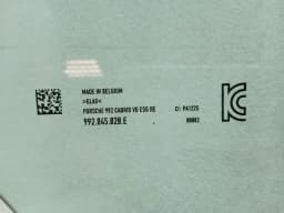 PORSCHE Porsche 911 992 right front door glass 992845020E convertible door window front right — thumbnail 5