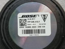 PORSCHE Porsche 911 991 Speakers 7PP035415F Loudspeakers Bose Set of 2 — thumbnail 6