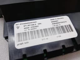 PORSCHE Porsche 911 991 Auto Climate Control 9p1907039s Climate Control Panel A/C — thumbnail 6